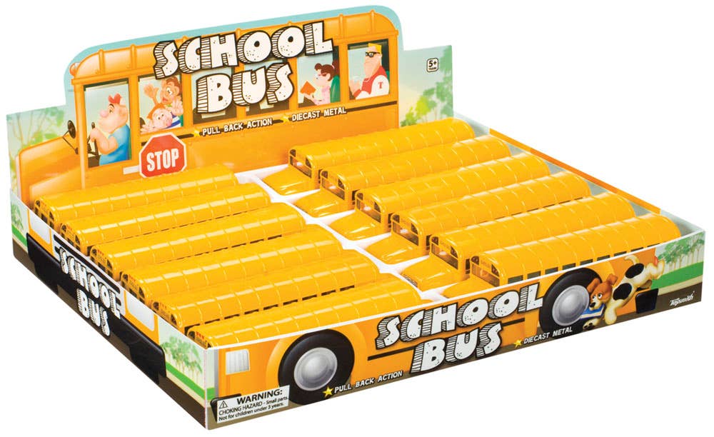 Kinsfun Large School Bus 6 Ellifox