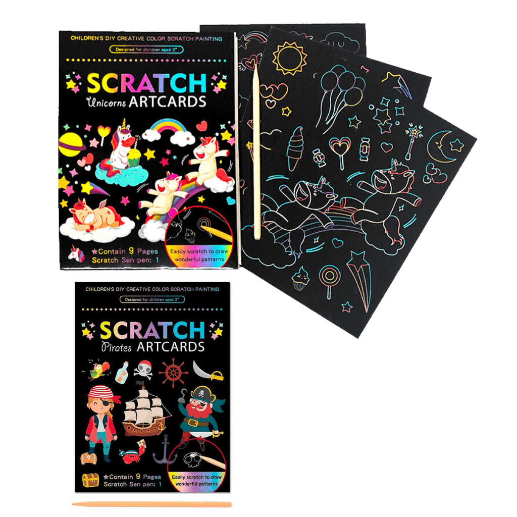 Bug Buddies Scratch and Scribble Mini Scratch Art Kit